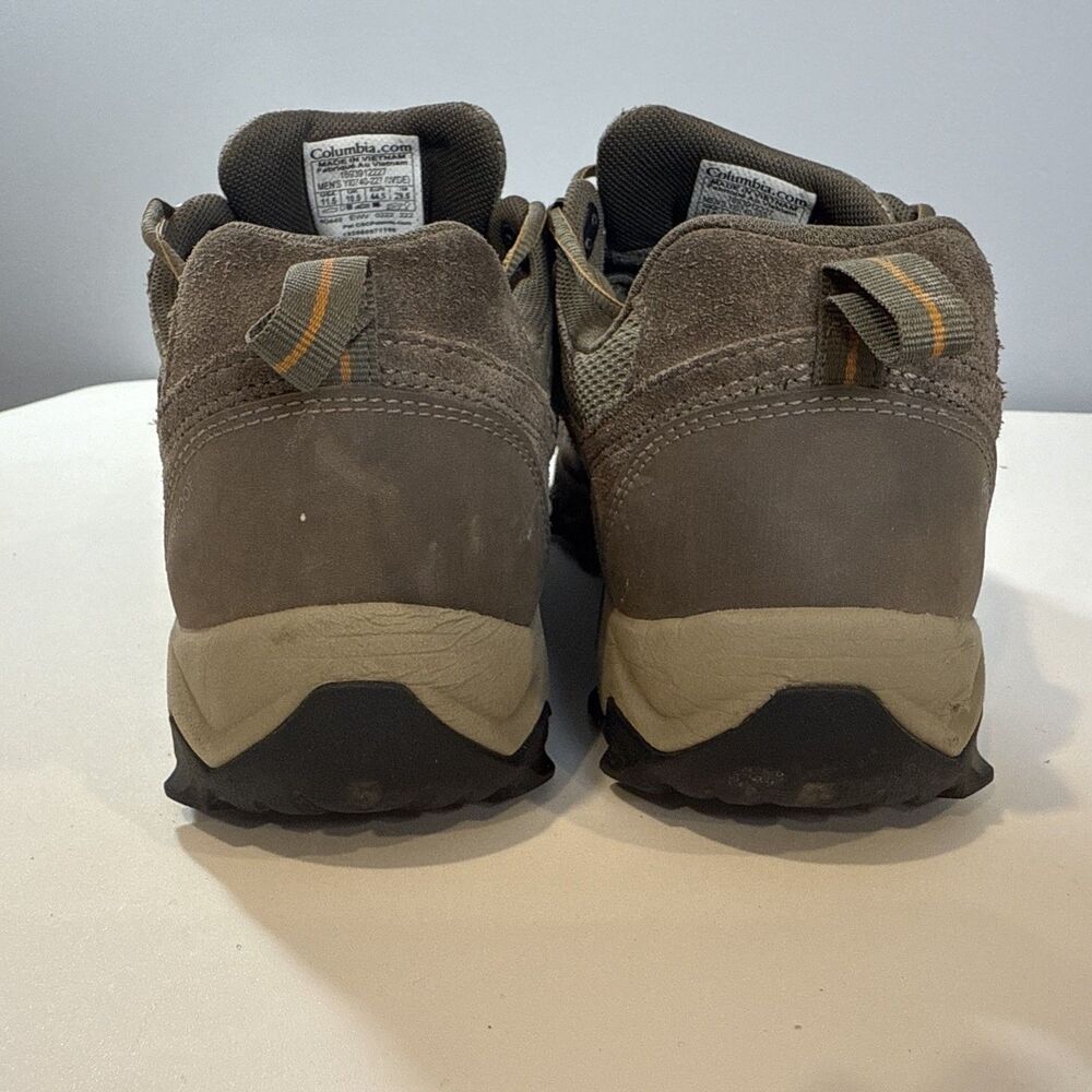 Columbia Mens 11.5 Valley Pointe YI0740-227 Wide Brown Hiking Shoes Sneakers - Picture 7 of 13